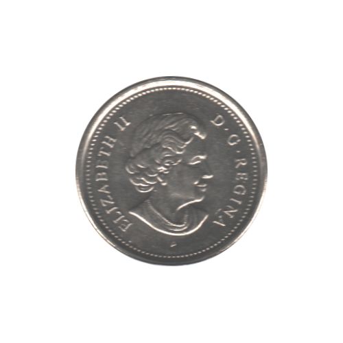 2003-P 25 cents Nouvel Effigie AU