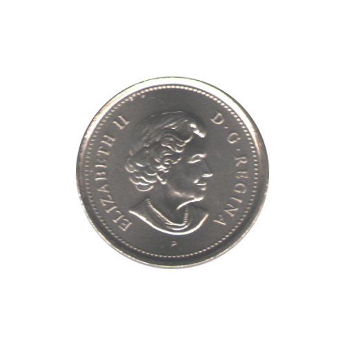 2004-P 25 cents Color Poppy BU (MS-66) - GEM +