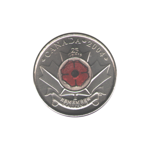 2008 25 cents COQUELICOT BU (MS-69) - QUASI PARFAIT