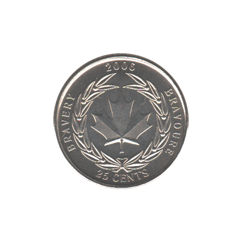 2006 25 cents BRAVOURE BU (MS-63) - CHOICE