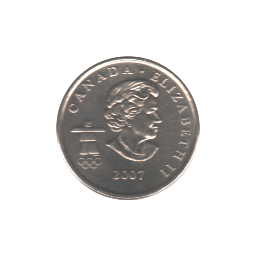 2007 25 cents HOCKEY BU (MS-63) - CHOICE