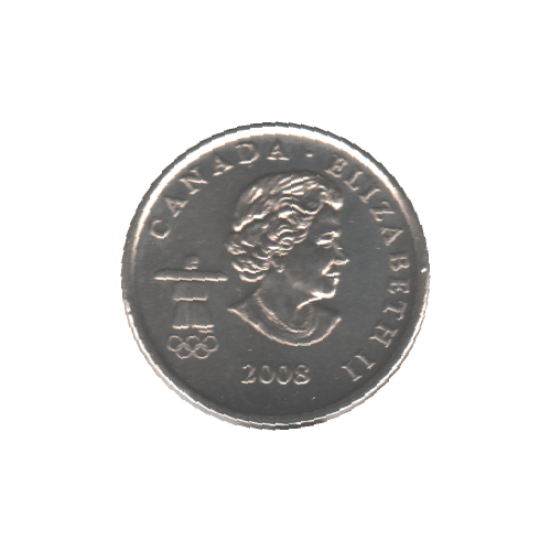 2008 25 cents BOBSLEIGH BU (MS-63) - CHOICE