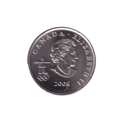 2008 25 cents Patinage Artistique BU (MS-64) - CHOICE +