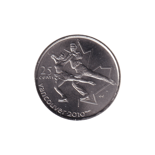 2008 25 cents  Patinage ArtistiqueBU (MS-68) - SUPERB +