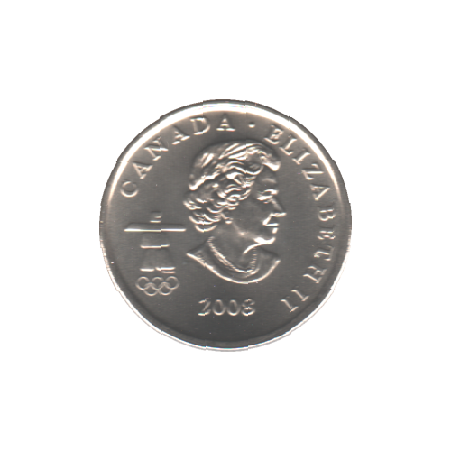 2008 25 cents SKI ACROBATIQUE BU (MS-64) - CHOICE