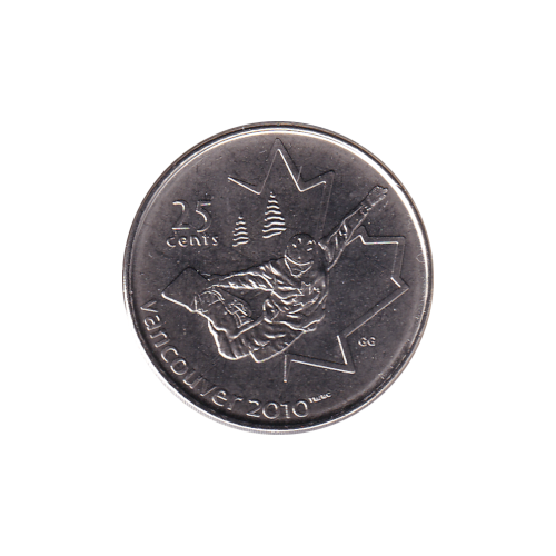 2008 25 cents Surf des Neiges BU (MS-68) - SUPERB +