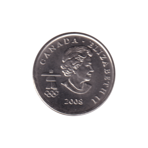 2008 25 cents Surf des Neiges BU (MS-69) - NEAR PERFECT