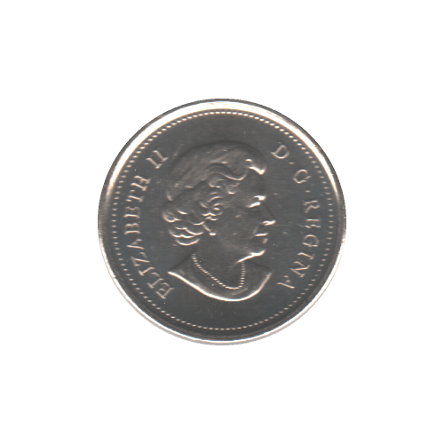 2011 25 cents Faucon Couleur BU (MS-63) - CHOICE