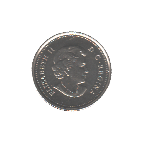 2011 25 cents Faucon NC BU (MS-63) - CHOICE
