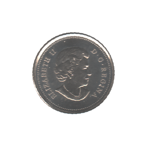 2011 25 cents Bison Des Bois NC BU (MS-63) - CHOICE
