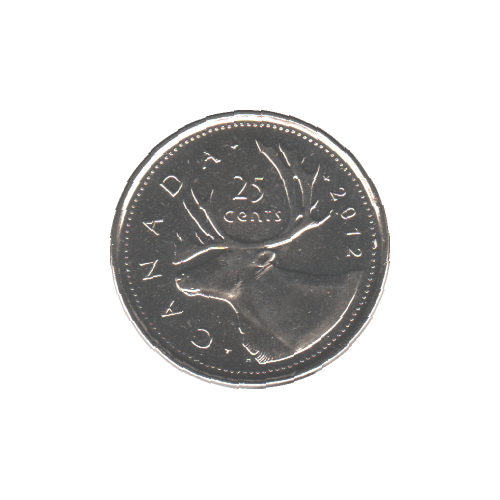 2012 25 cents BU (MS-64) - CHOICE +