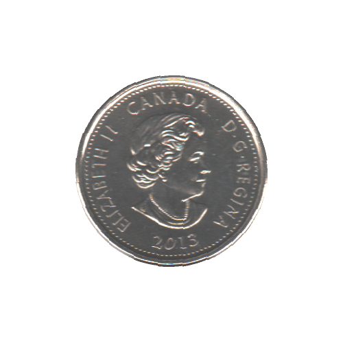 2013 25 cents LAURA SECORD COULEUR BU (MS-63) - CHOICE