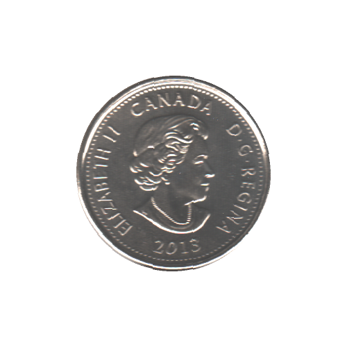 2013 25 cents SALABERRY COULEUR BU (MS-63) - CHOICE