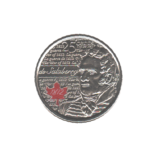 2013 25 cents SALABERRY COULEUR BU (MS-64) - CHOICE +