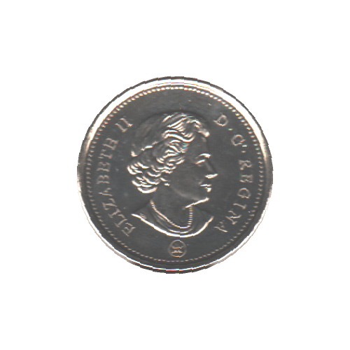 2015 25 cents BU (MS-60)