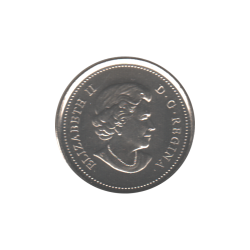 2015 25 cents DRAPEAU COULEUR BU (MS-64) - CHOICE +