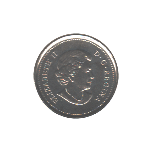 2015 25 cents DRAPEAU NC BU (MS-65) - GEM