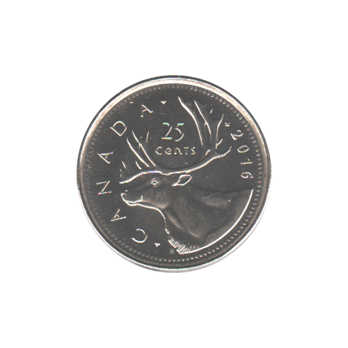 2016 25 cents BU (MS-64) - CHOICE +