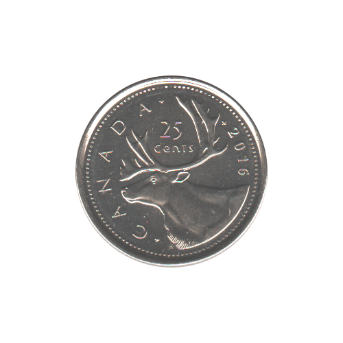 2016 25 cents BU (MS-63) - CHOICE