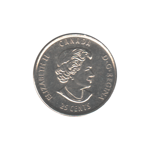 2017 25 cents Coupe Stanley BU (MS-62)