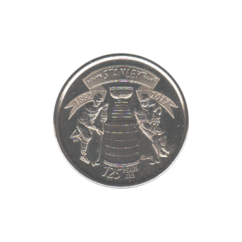 2017 25 cents Coupe Stanley BU (MS-62)