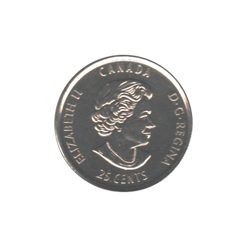 2017 25 cents Coupe Stanley BU (MS-63) - CHOICE
