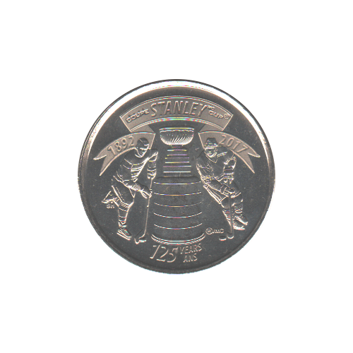 2017 25 cents Coupe Stanley BU (MS-63) - CHOICE