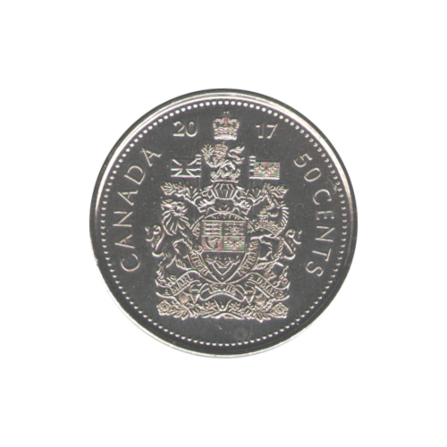 2017 50 cents BU (MS-62)