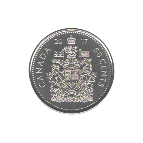2017 50 cents BU (MS-64) CHOICE +