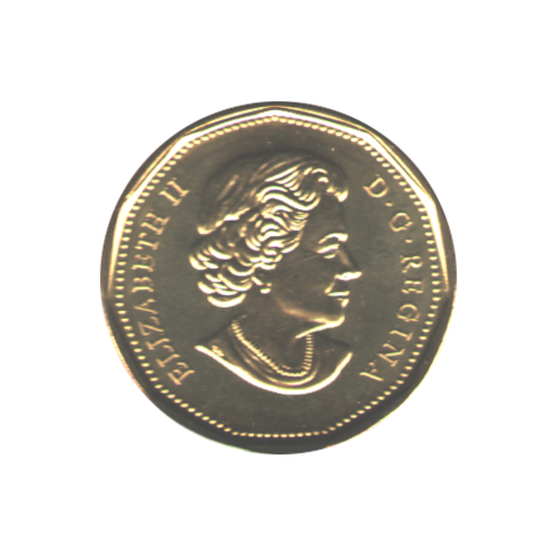 2017 Loonie (1$) Toronto Maple Leaf BU (MS-64)