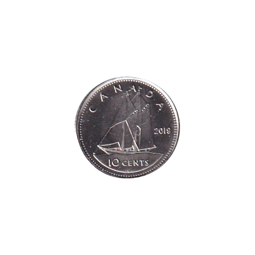 2019 10 cents BU (MS-68) Superb GEM +