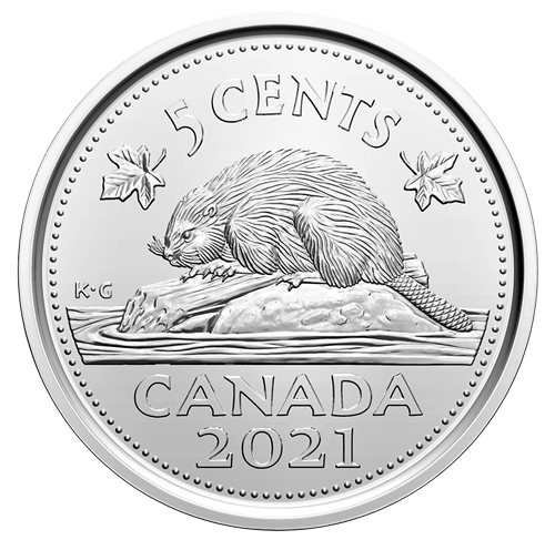 2021 Ensemble 7 pièces: Première frappe + 2 x 50¢ d'un roul. spécial (Armoiries) - BU HAUTE QUALITÉ