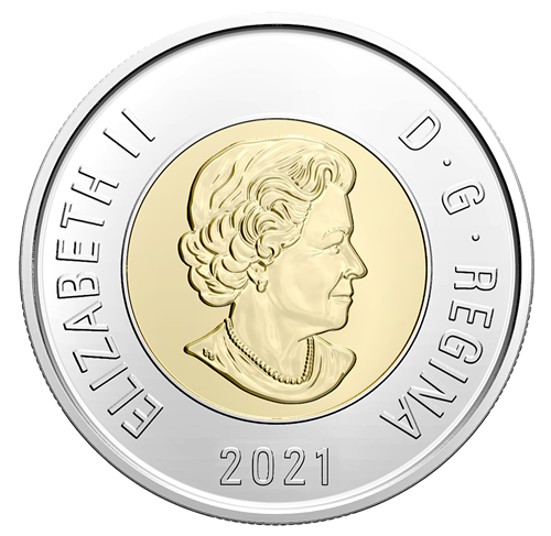 2021 Ensemble 7 pièces: Première frappe + 2 x 50¢ d'un roul. spécial (Armoiries) - BU HAUTE QUALITÉ