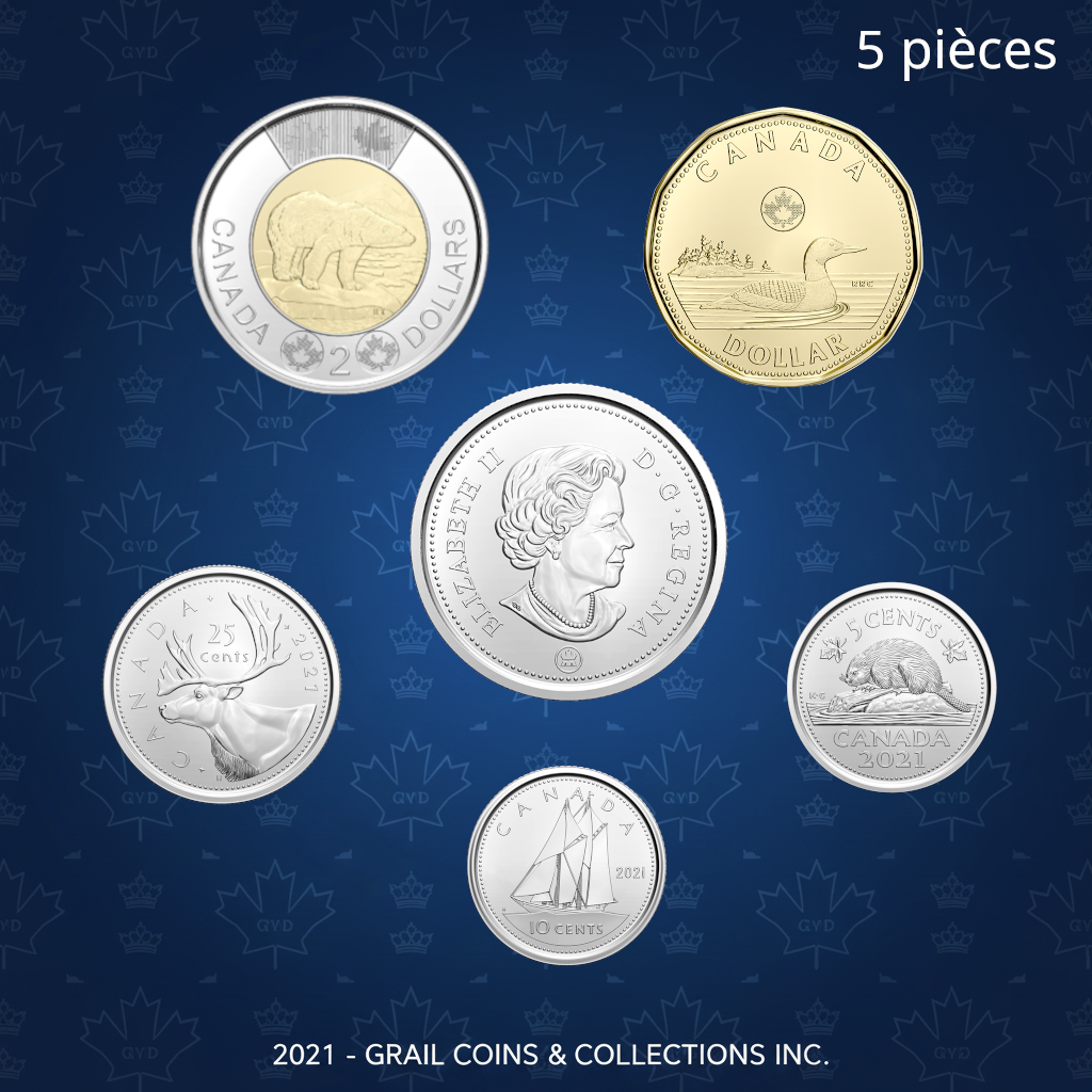 2021 Ensemble 5 pièces: Première frappe - BU HAUTE QUALITÉ