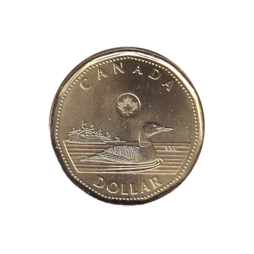 2022 Loonie (1$)  BU (MS-64) CHOICE