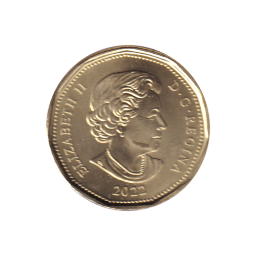 2022 Loonie (1$) Oscar Peterson  BU (MS-64)