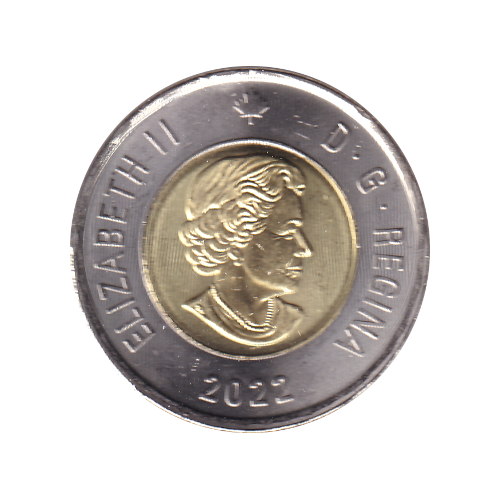 2022 Toonie (2$) Summit Series Color  BU (MS-64) CHOICE+
