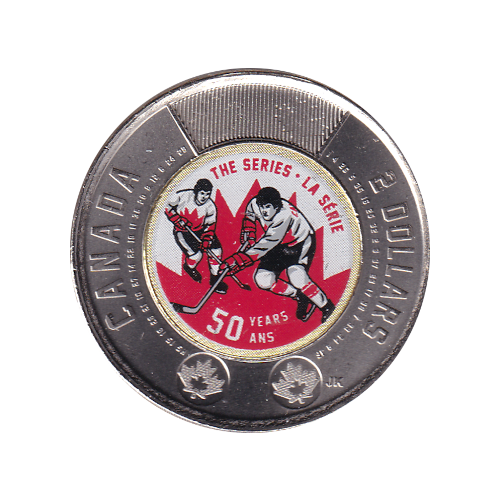 2022 Toonie (2$) Summit Series Color  BU (MS-65) GEM
