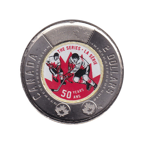 2022 Toonie (2$) Summit Series Color  BU (MS-66) GEM +