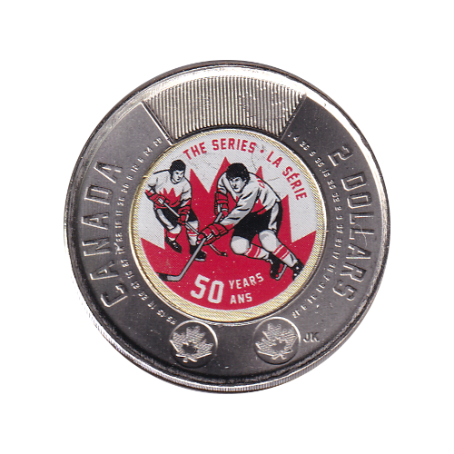 2022 Toonie (2$) Summit Series Color  BU (MS-67) SUPERB GEM
