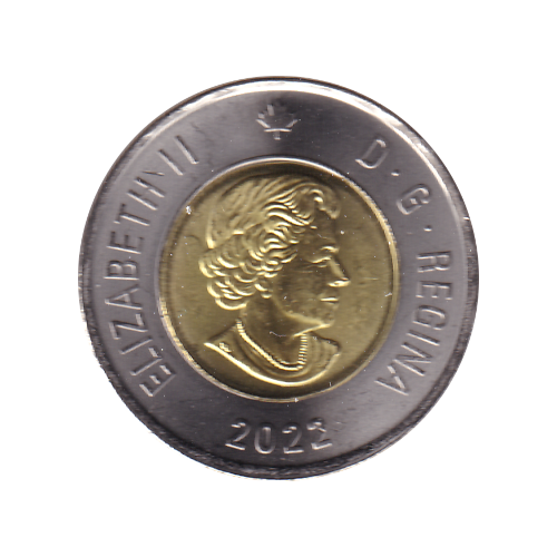 2022 Toonie (2$) Summit Series Color  BU (MS-68) SUPERB GEM +