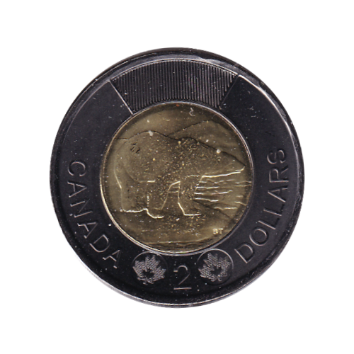 2022 Toonie (2$) BLACK RING TRIBUTE  BU (MS-68) SUPERB GEM +