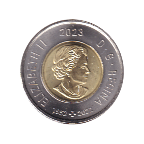 2023 Toonie (2$) Autochtones Couleur  BU (MS-67) SUPERB GEM