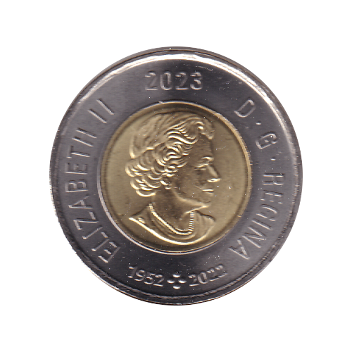 2023 Toonie (2$) Autochtones Couleur  BU (MS-69) SUPERB GEM NEAR PERFECT GEM