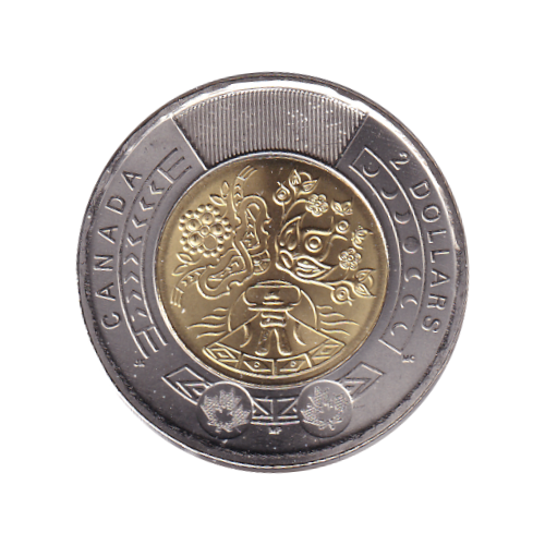 2023 Toonie (2$) Autochtones -  BU (MS-69) SUPERB GEM NEAR PERFECT GEM