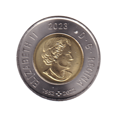 2023 Toonie (2$) Riopel  BU (MS-65) GEM