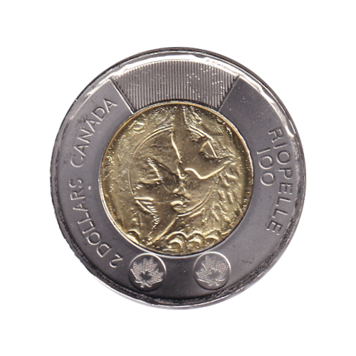 2023 Toonie (2$) Riopel  BU (MS-65) GEM