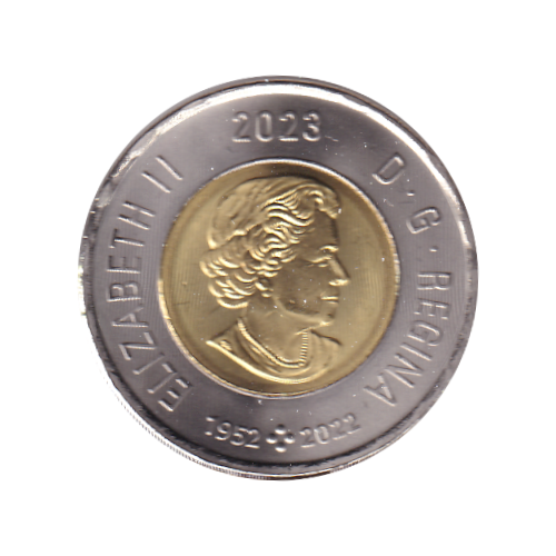 2023 Toonie (2$) Riopel  BU (MS-66) GEM +