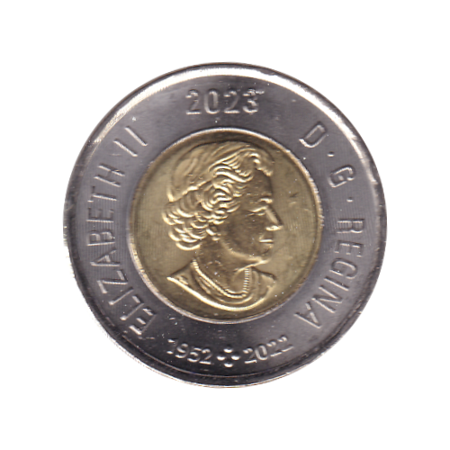 2023 Toonie (2$) Riopel Couleur  BU (MS-63) CHOICE