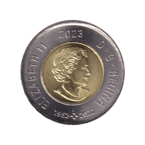 2023 Toonie (2$) Riopel Couleur  BU (MS-67) SUPERB GEM